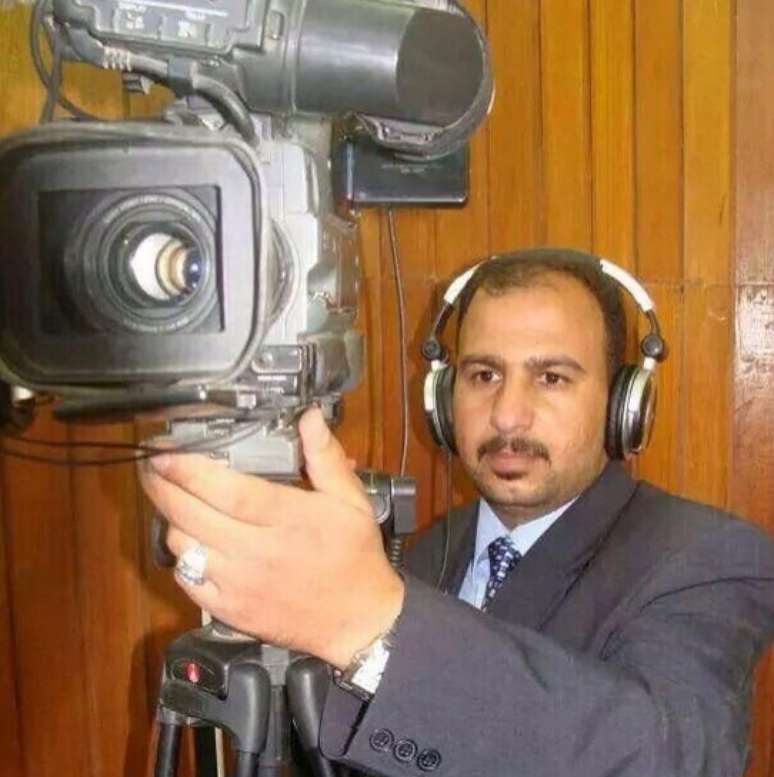 <p>Raad al-Azzawi, de 37 anos, trabalhava para o canal de televis&atilde;o local Sama Salaheddin</p>