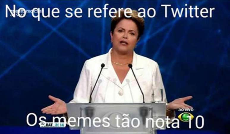 Acusações entre Dilma e Aécio no debate viram memes na web