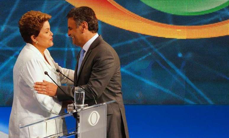 <p>Dilma Rousseff (PT) e Aécio Neves (PSDB) concorrem à Presidência da República</p>