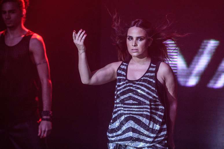 Wanessa voltou a fazer show em S&atilde;o Paulo quatro meses ap&oacute;s dar &agrave; luz Jo&atilde;o Francisco, seu segundo filho