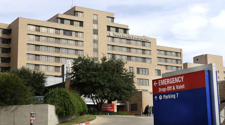 <p>Hospital em Dallas, no Texas, onde o&nbsp;paciente Thomas Eric Duncan estava recebendo tratamento</p>