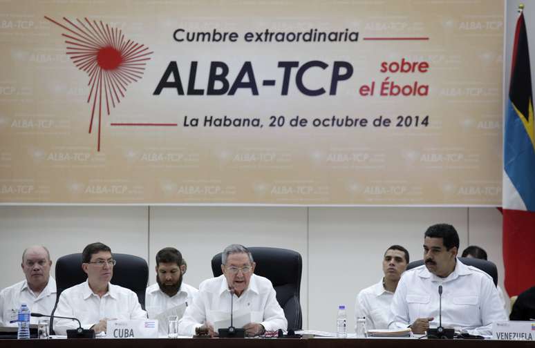 Líderes latinos da Alba se reuniram em Cuba para discutir sobre o ebola e os cuidados necessários