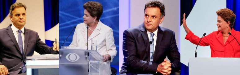 <p>Candidatos foram mais agressivos no segundo turno</p>