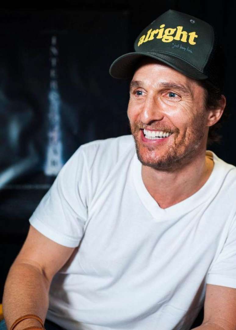 Ator Matthew McConaughey durante entrevista com a Reuters em Fort Hood, no Texas. 18/10/2014