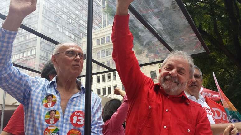 Dilma participou de ato em apoio à reeleição da presidente Dilma