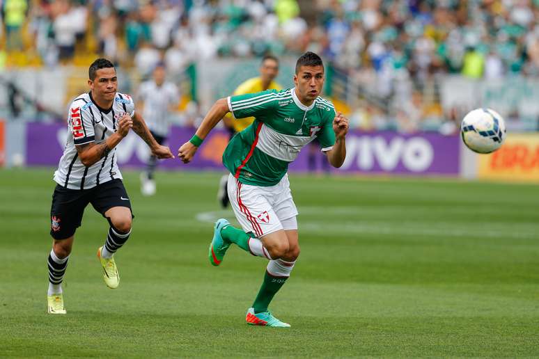 <p>Tobio ficou fora da última partida do Palmeiras na temporada</p>