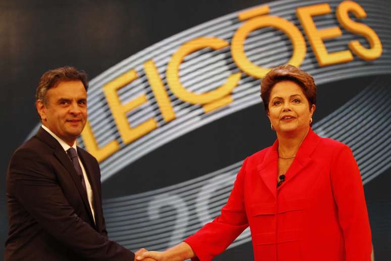 <p>A&eacute;cio Neves (PSDB) e Dilma Rousseff (PT)</p>