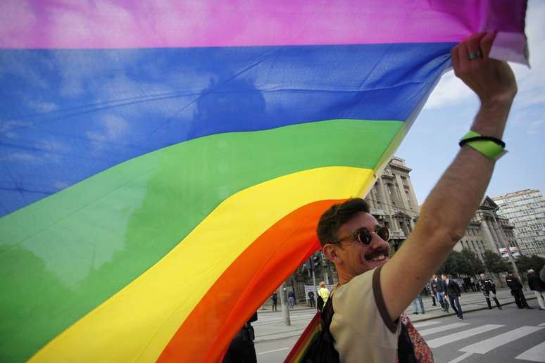 <p>Nos EUA, casamento gay é permitido em 32 Estado, mais o Distrito de Columbia</p>