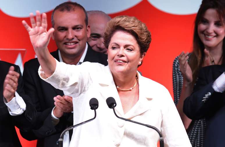 <p>A presidente reeleita Dilma Rousseff</p>