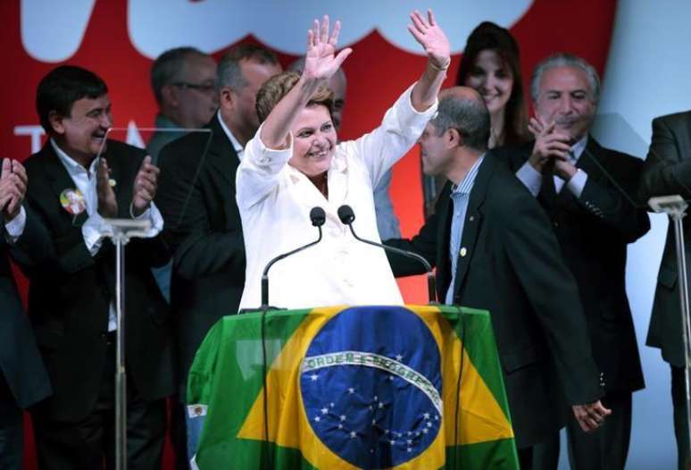 <p>Presidente Dilma Rousseff, reeleita neste domingo</p>