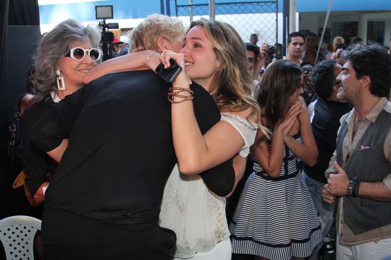 Xuxa recebeu celebridades na festa de 25 anos de sua instituição beneficente, a Fundação Xuxa Meneghel, nesta terça-feira (28), em Pedra de Guaratiba, zona oeste do Rio de Janeiro