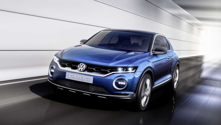 Carro-conceito T-ROC  apresenta uma visão de uma possível nova linha de SUVs