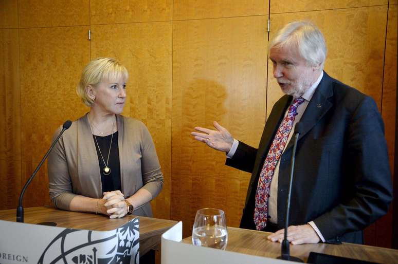 A ministra de Relações Exteriores da Suécia, Markku Ulander, confirmou nesta quinta-feira que o país reconhecerá a Palestina