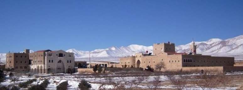 Monastério de São Tiago Mutilado, em Qara, 90 km ao norte de Damasco, na Síria