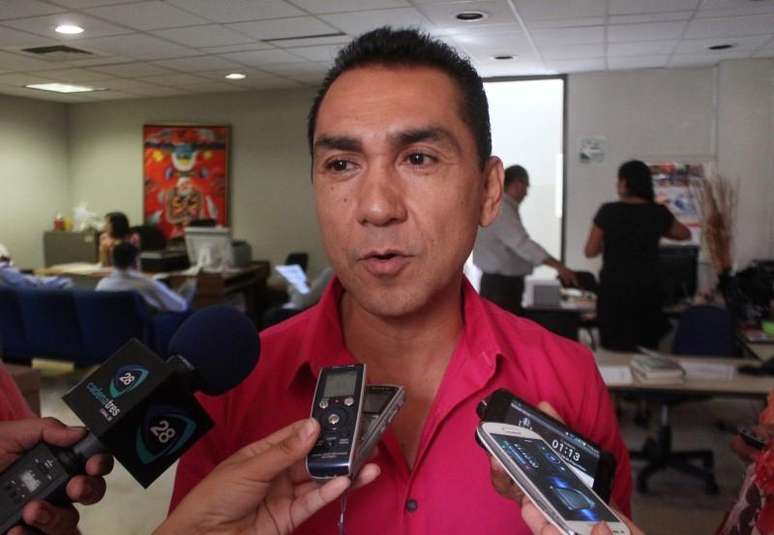 Foto de arquivo do prefeito de Iguala, José Luis Abarca, preso pela polícia do México. 29/10/2013