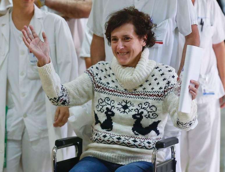 <p>Enfermeira espanhola Teresa Romero deixa hospital em Madri nesta quarta-feira</p>