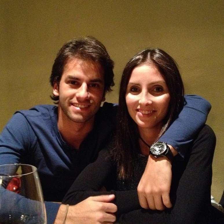 Felipe Nasr com a namorada Giulia