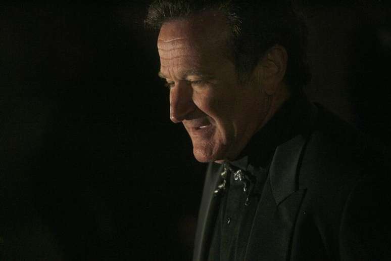 Ator Robin Williams chega para festa de aniversário de Elton John em Nova York no dia 24 de março de 2007.