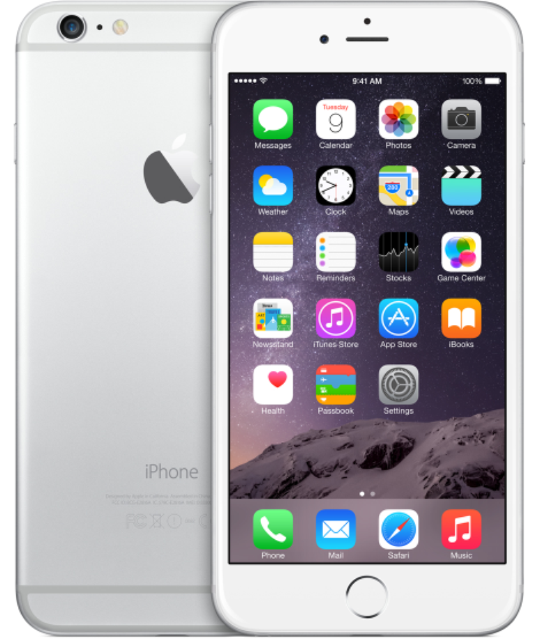 Versão do iPhone 6 Plus com 128 GB de capacidade de armazenamento