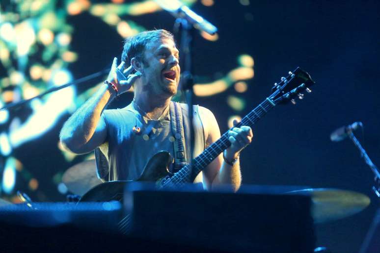 Kings Of Leon se apresentou neste s&aacute;bado (8) no Rio de Janeiro 