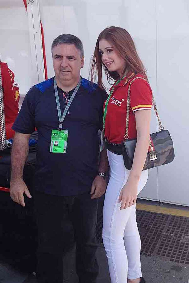 Marina Ruy Barbosa em Interlagos