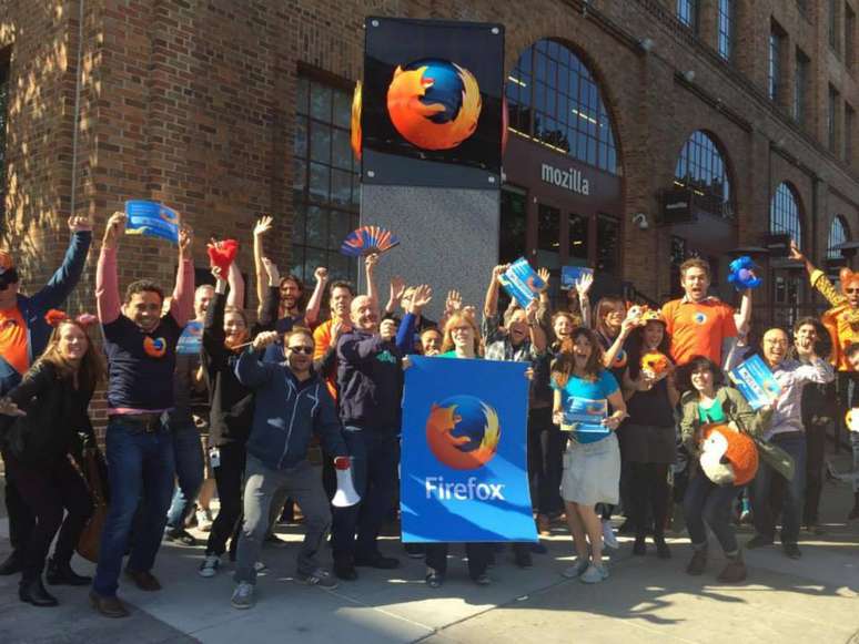 Fundação comemorou os dez anos de criação do browser Firefox nesta segunda-feira