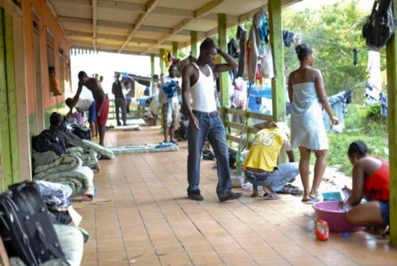 Haitianos normalmente entram no Brasil pelo Acre
