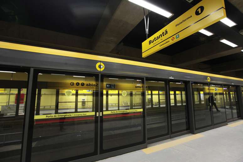 Estação Fradique Coutinho, da Linha 4-Amarela do Metrô