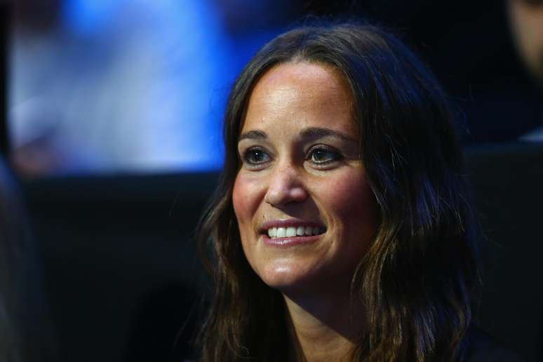 Pippa Middleton vê vitória de Roger Federer