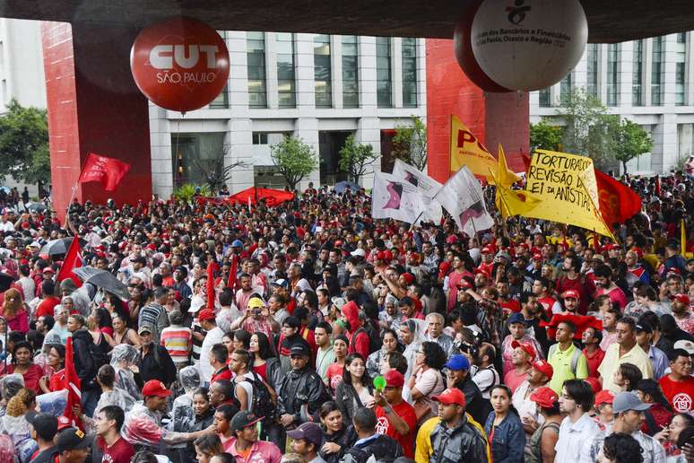 <p>Guilherme Boulos afirmou ainda que protesto quis pautar as reformas populares necessárias</p>