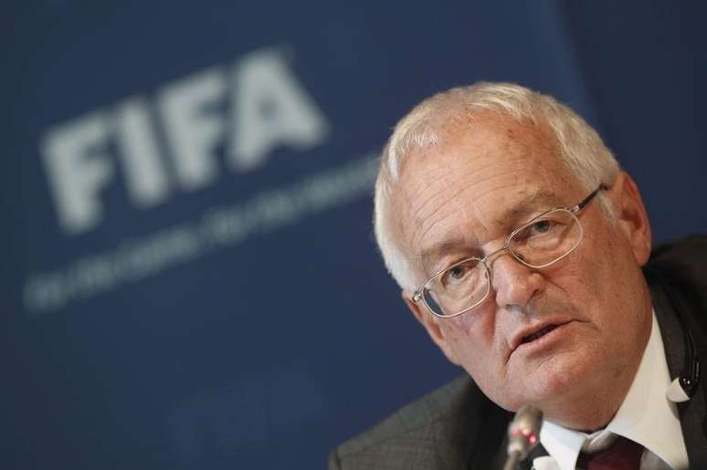 Hans-Joachim Eckert, juiz de ética da Fifa, em foto de arquivo na sede da entidade. 27/07/2012