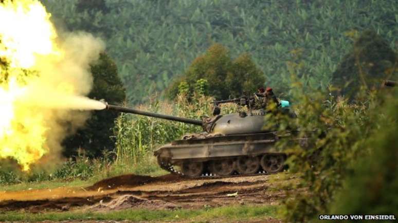 <p>Forças armadas do Congo protegem área do parque de invasão de milícia</p>