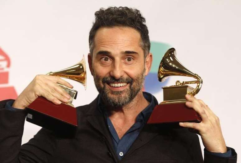 Uruguaio Jorge Drexler no Grammy, em Las Vegas. 2011/2014