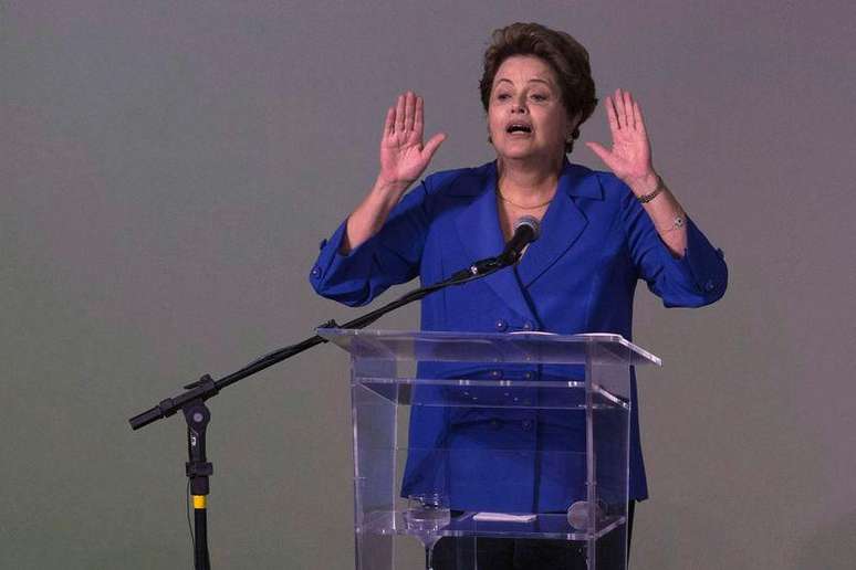 Presidente Dilma Rousseff em Brasília. 20/11/2014.