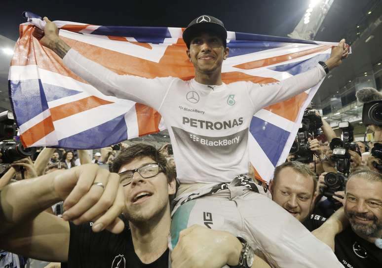 Hamilton mostrou todo seu orgulho de ser britânico