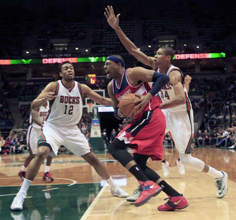 Paul Pierce liderou os Wizards