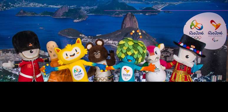 Mascotes dos Jogos Rio 2016 representam variedade da fauna e flora