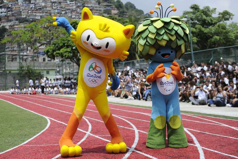 Mascotes da Olimpíada do Rio de Janeiro são apresentados em Santa Teresa