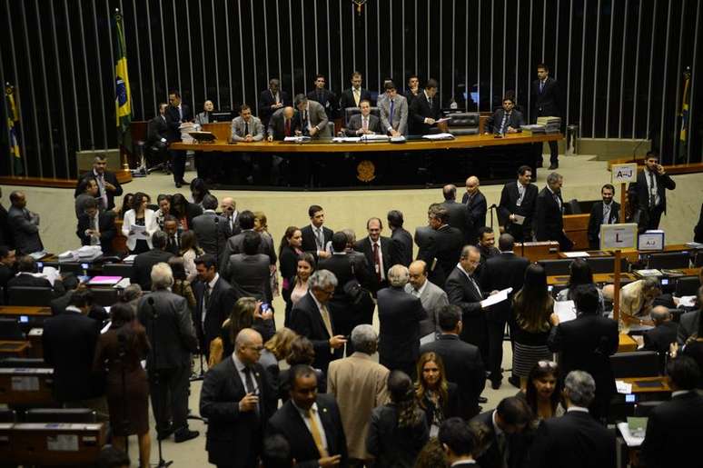 <p>Sess&atilde;o no Congresso Nacional para an&aacute;lise de vetos</p>