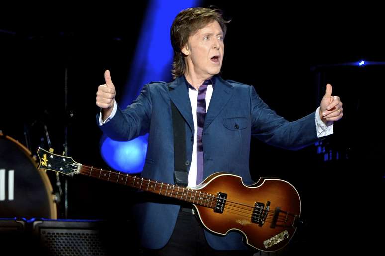 <p>Paul McCartney se apresentou no Allianz Parque, em S&atilde;o Paulo, em novembro de 2014</p>