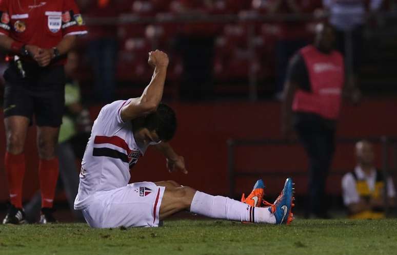 <p>Kardec perdeu pênalti na derrota do São Paulo na semifinal da Sulamericana</p>