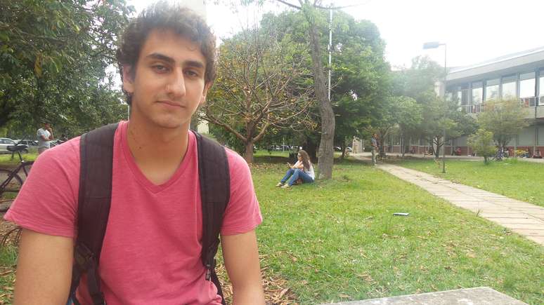 Candidato a uma vaga no curso de engenharia civil, Victor Chafick Miguel, 18 anos, considerou a prova de matemática complicada