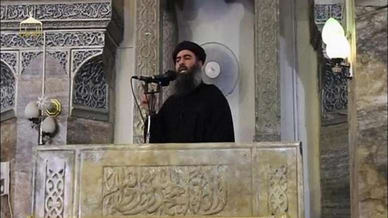 <p>L&iacute;der do Estado Isl&acirc;mico, Abu Bakr al-Baghdadi</p>