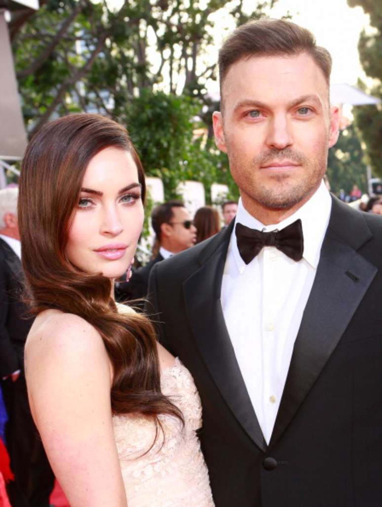 Megan Fox e o marido, Brian Austin Green, sofreram acidente de carro na última quinta-feira (4)