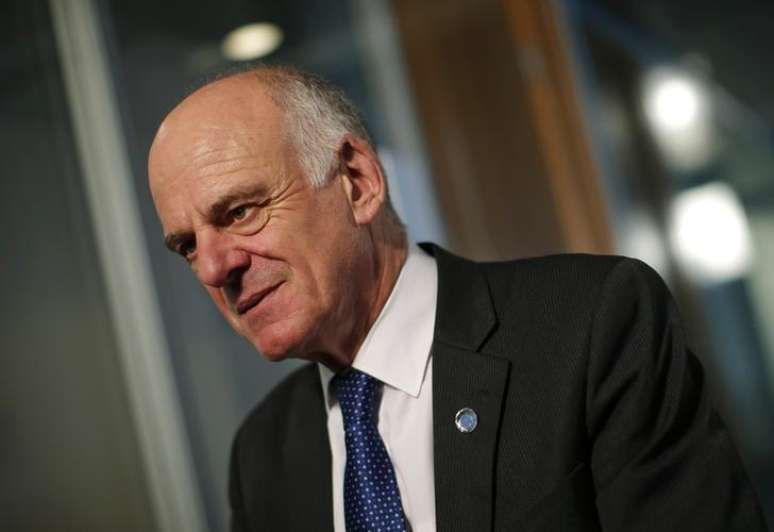 David Nabarro, da ONU, em entrevista à Reuters na sede da organuzação em NY. 8/10/2014