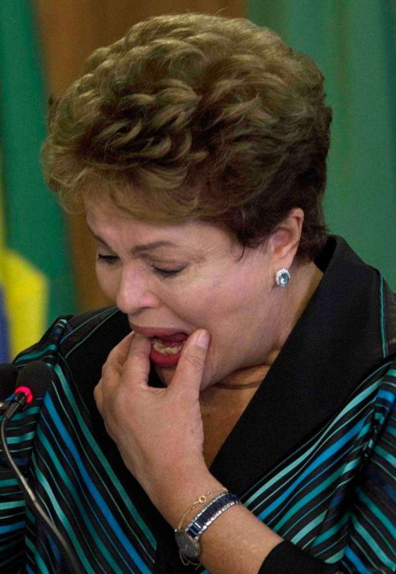Presidente Dilma Rousseff, que recebeu relatório da Comissão da Verdade, em Brasília. 10/12/2014