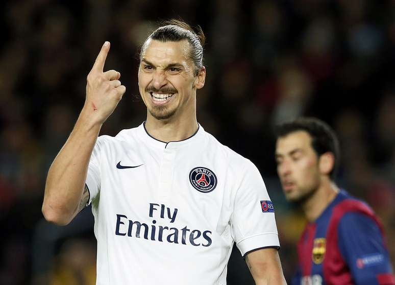 <p>Suspenso, Ibrahimovic não jogará partida de ida contra Barcelona</p>