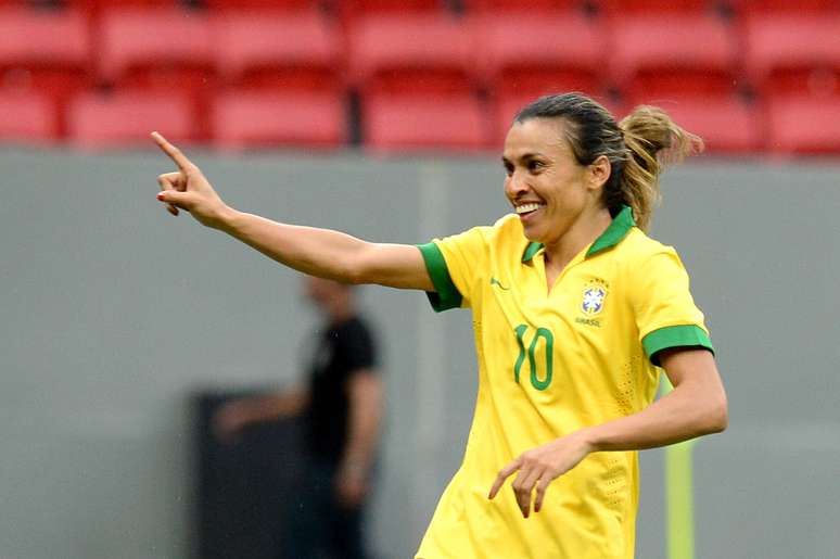 <p>Marta destaca apoio da torcida em conquista de Torneio</p>