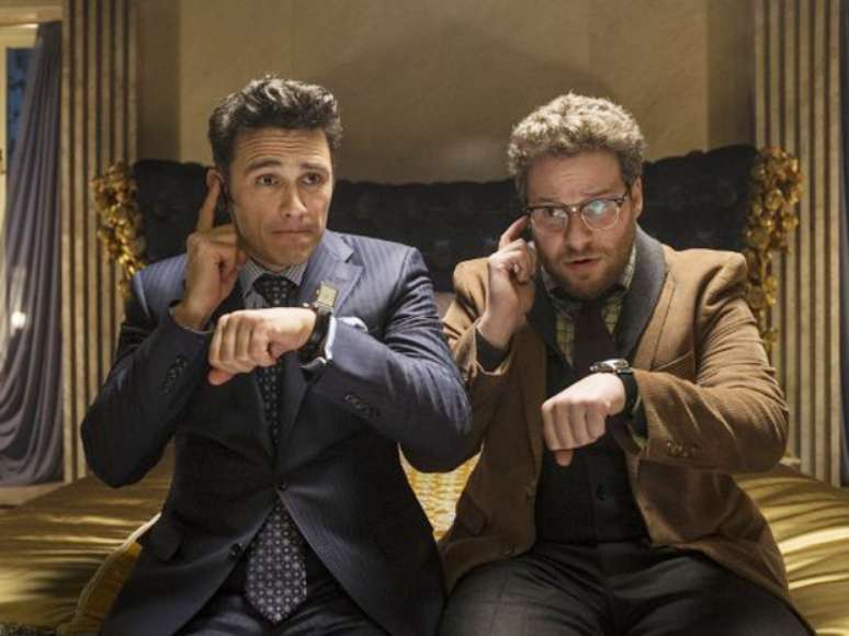 James Franco e Seth Rogen em cena de 'A Entrevista'