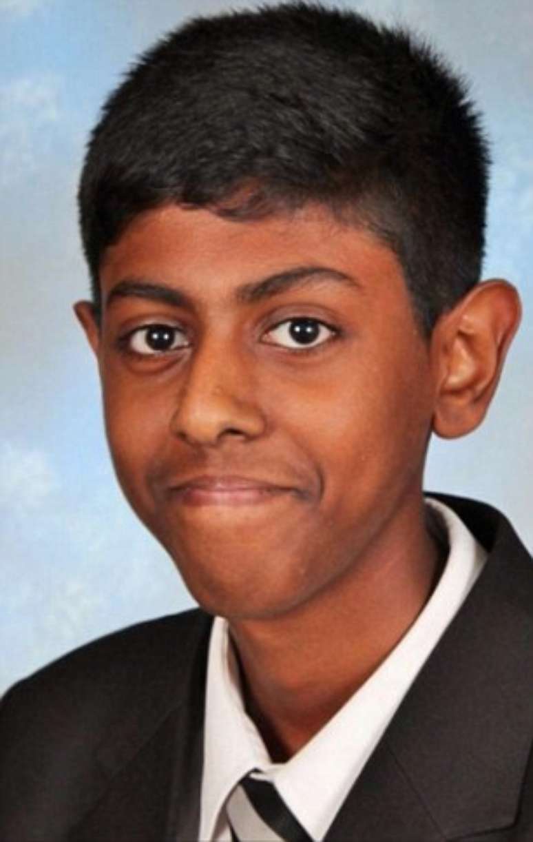 Sugenth Jeyakumar, 14 anos, morreu após ser atingido por uma bola de futebol